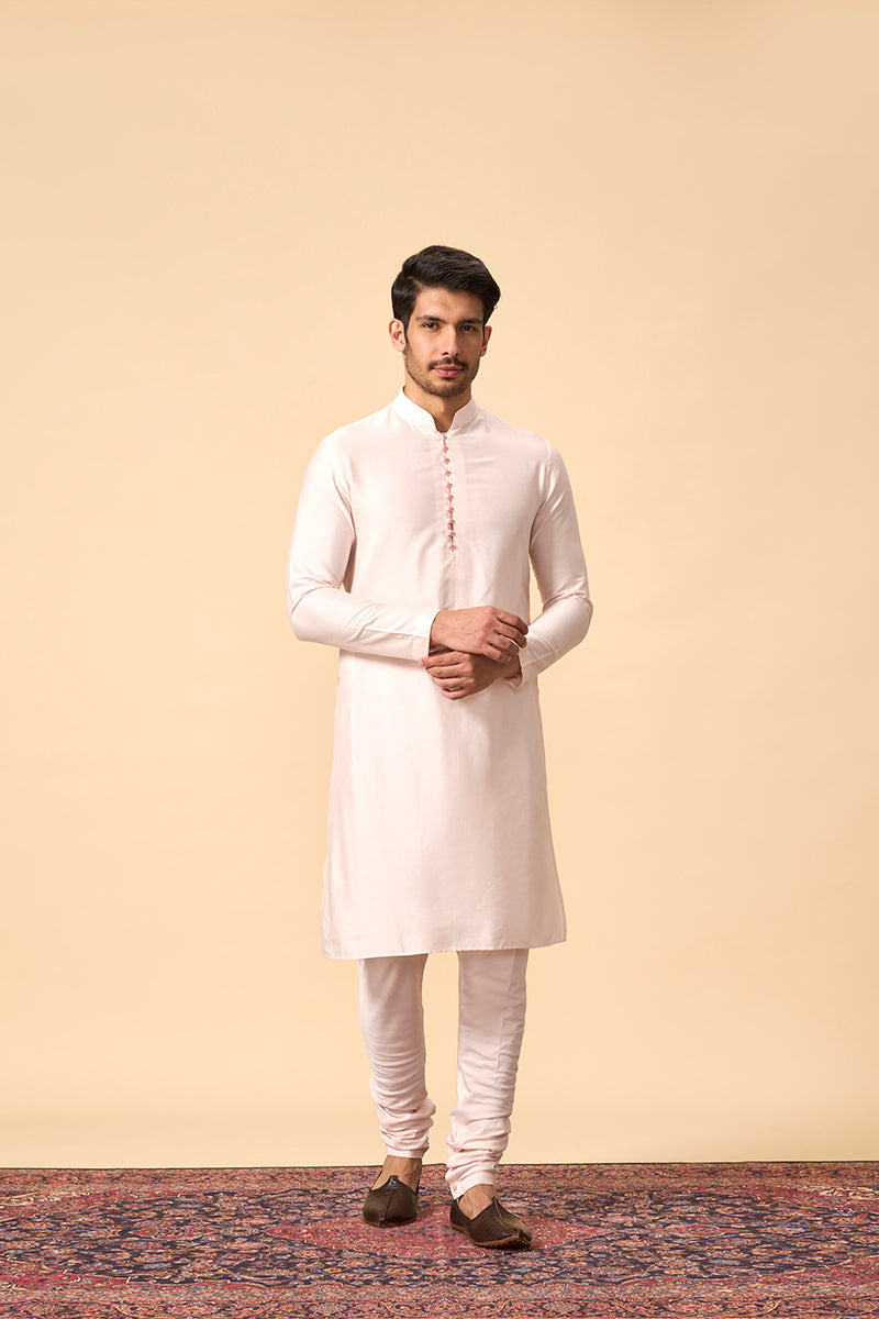 Royal Raw Silk Indo western with Mirror & Resham Embroidery